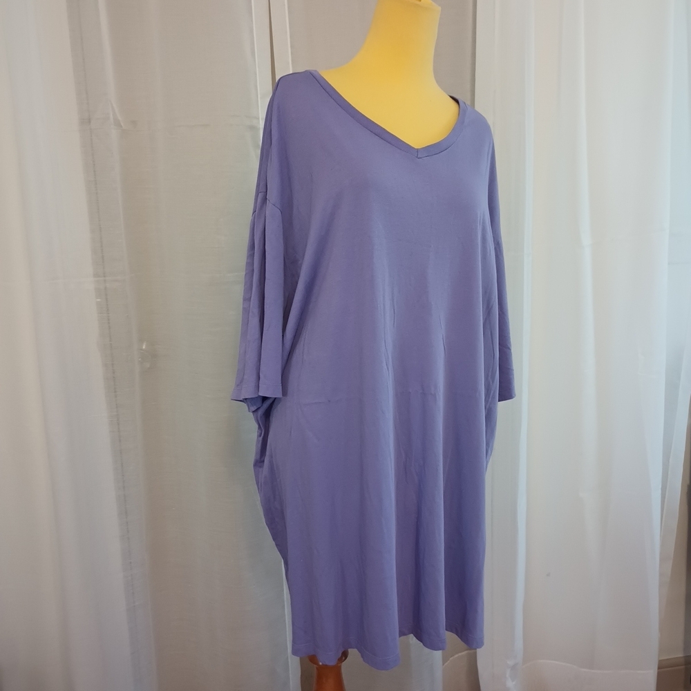 Roundtree & Yorke Purple Short Sleeve Tee